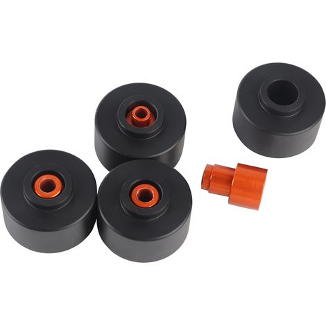 4-teiliges CNC-gefrästes Motorrad-Motorschutzgitter, Vorder- und Hinterradgabel-Rahmen-Sturzbügel für 125 200 390 (1/5)