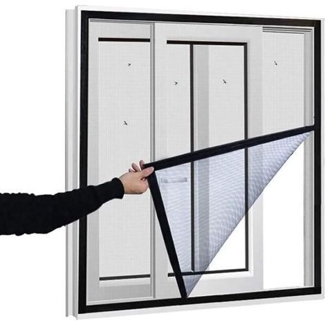 115x135 cm zanzariera per finestra o porta, tenda anti-zanzare e insetti (1/4)