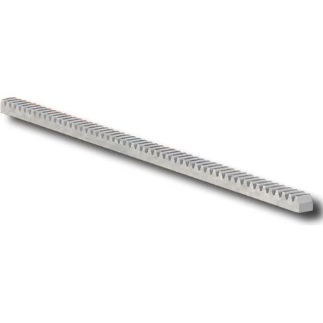 faac crémaillère galvanisée 30x30 module 6 - 1 mètre - 719328 (1/3)