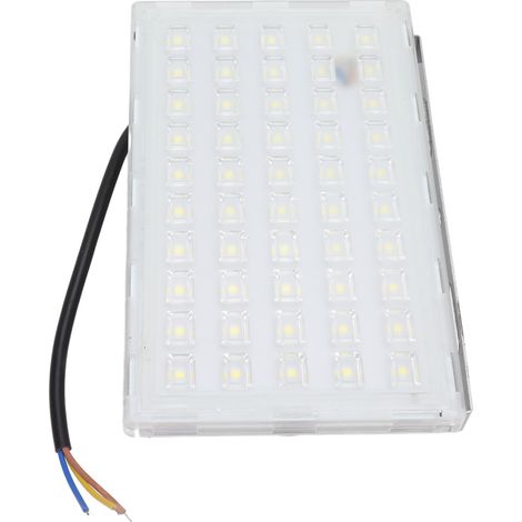 Projecteur LED 50 W étanche IP66, ultra-lumineux, pour éclairage paysager de jardin, garage ou terrasse (220 V).