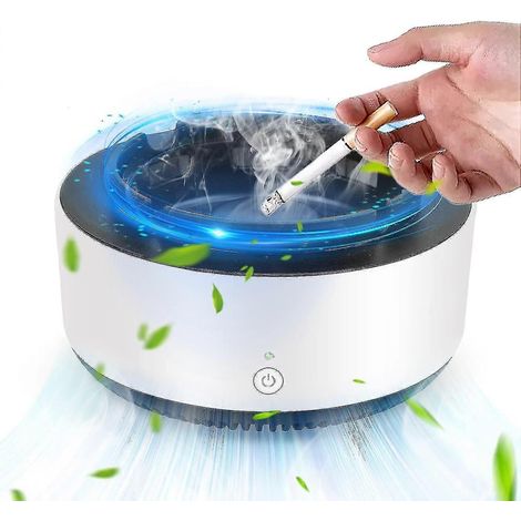 Cendrier sans fumée avec purificateur d'air pour voiture et maison (1/5)