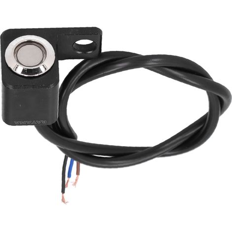 Guidon Moto Universel 10mm Interrupteur ON/OFF pour Phare Anti-Brouillard avec Lumière Bleue Côté Gauche (1/5)