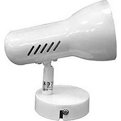 Faretto con luce a parete modello Galaxy EDM - 60W - E27 - Bianco - Lampadina non inclusa (1/2)
