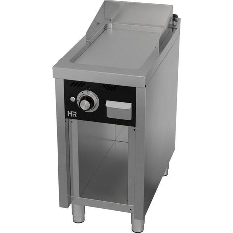 Fry-top 750 acier rectifié sur placard - HR Fainca