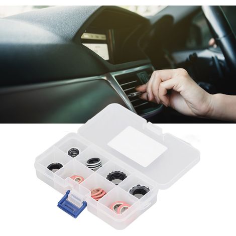 Dichtungen für Kfz-Klimaanlagenkompressoren, Dichtungen für Klimaanlagen-Expansionsventile, Dichtungsringe und Dichtringe (40 Stück pro Packung) (1/5)