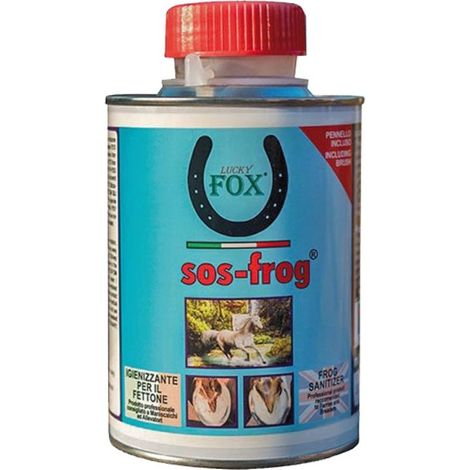 SOS Frog per Zoccoli Barattolo c/pennello 500ML