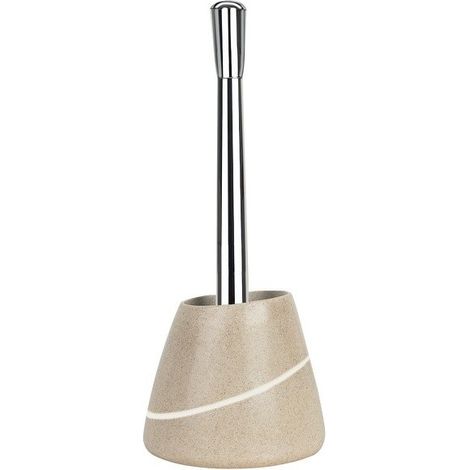 Brosse Wc avec support Polyresine ETNA Beige Sable Spirella (1/2)