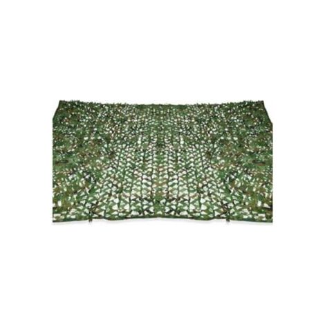 Voile d'ombrage rectangulaire design camouflage parasol 3x4m maille verte