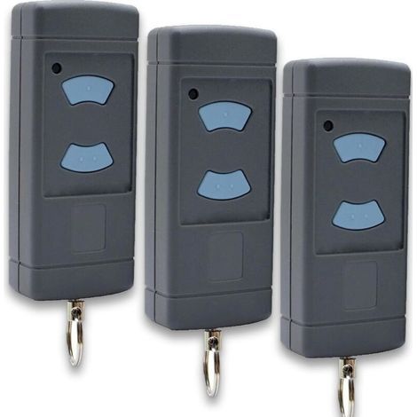 Hörmann 868,3 MHz Universalfernbedienung für Hörmann Garagentoröffner (kompatibel mit den Modellen HSM2, HSM4, HS1, HS2, HS4, HSE2, HSZ1, HSZ2 und HSP4), 3er-Pack.