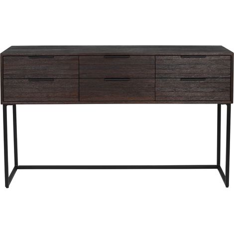 Buffet et Bahut, Cabinet meuble Webster L - Meuble Polyvalent Marron en Wood, BOITE A DESIGN (1/5)