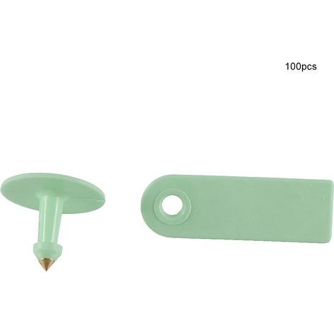 Boucle D Oreille Pour Bétail En Tpu Avec Clou En Cuivre Pour Identification De Moutons Porcs Et Vaches - Lot De 1 (1/5)