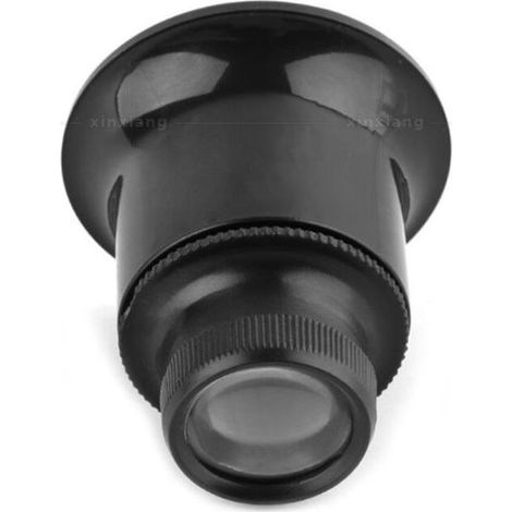 Lot De 4 Loupes De Bijoutier Portables,20x Oeil Portant des Loupes Bijoutier Montre Horloge Réparation Réparation Loupe Kits (1/4)