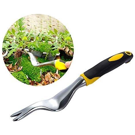 Outil de désherbage Manuel pour Pissenlit Outil de désherbage Manuel pour terrasse Extraction de Mauvaises Herbes - pour Jardin, extérieur, Plantation de Fleurs - pour enlever Les Mauv (1/5)