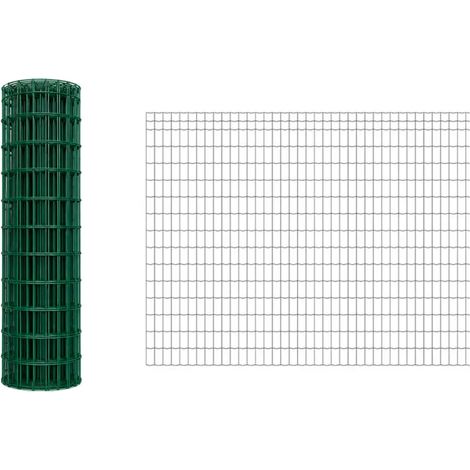 20 m de rouleau grillage soudé PVC - Maille 100x50mm - Fil 2,5mm - Hauteur 1,20 m (1/5)