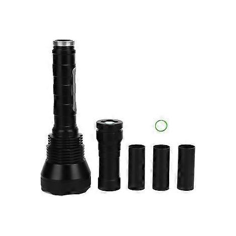 Lampe torche LED à 9 LED puissantes (10 000 lumens), 5 modes d'éclairage, ampoules T6, étanche, idéale pour les aventures en plein air et la randonnée. (1/5)
