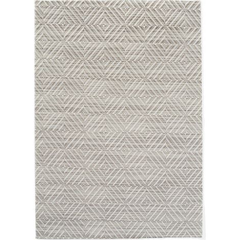 Tovagliette da tavola con motivi decorativi, 45x30 cm, argento - set da 6 pezzi.