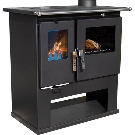 Cucina a Legna con Forno Verso CS 7.7 kW – Uscita Fumi Destra (1/5)