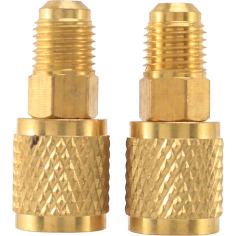 Adaptateurs rapides R410A femelle 5/16" SAE vers 1/4" male flare split (1/5)