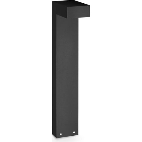 Ideal Lux SIRIO Borne extérieure noire de 60 cm avec 1 LED 1100 lm 3000 K IP65 (1/2)