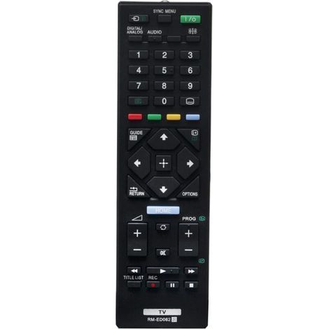 RM-ED062 Replacement Remote Control for Sony Bravia TV KDL-40RE453 KDL-40RE450 KDL-32RE400 KDL-32RD435 KDL-32RD430 KDL-32R505C KDL-32R503C KDL-32R500C KDL-32R433B KDL-32R430B KDL-32R424A (1/4)