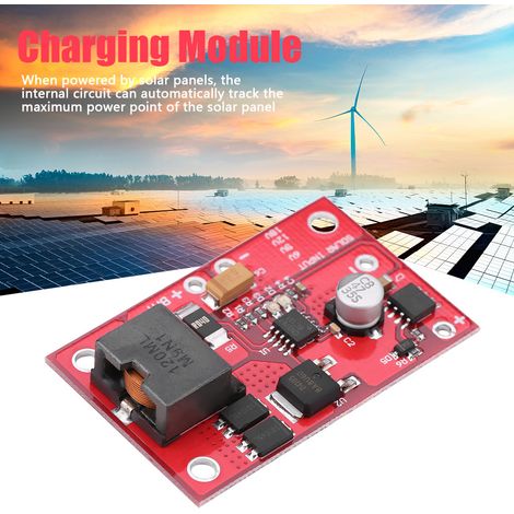 Régulateur de charge solaire MPPT 3A pour batterie plomb-acide 12V, module de recharge (1/5)