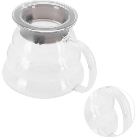 Carafe à Café en Verre Professionnelle 300ml pour Bar et Cuisine (1/5)