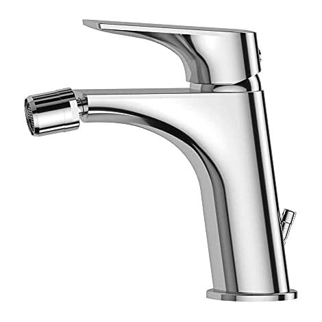 edm Rubinetto monocomando bidet elegante in cromo argento (1/4)