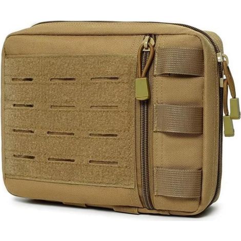 Taktische Molle Erste Hilfe Tasche für Jagd Camping Wandern Tan