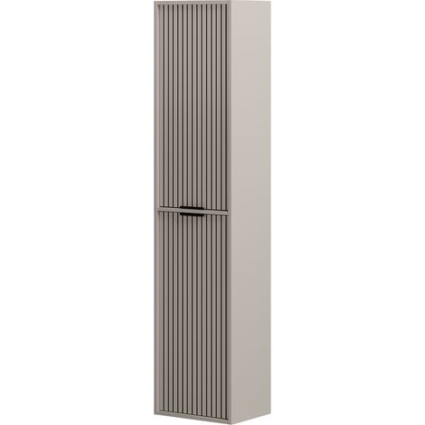 Armadio per il bagno Ruford, Cachemire, 40 x 176 cm con 2 porte, Vicco (1/5)