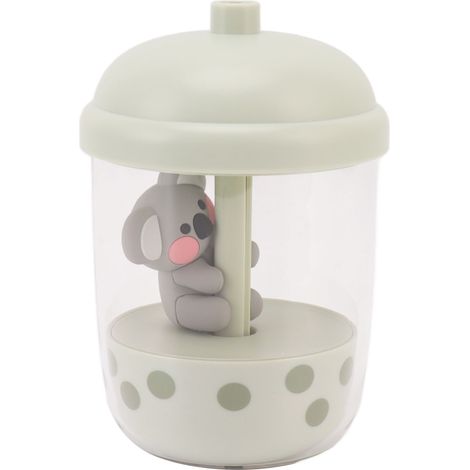 Koala Tragbarer Luftbefeuchter mit Kaltvernebelung, USB-Anschluss für Büro und Zuhause, Matcha (1/5)