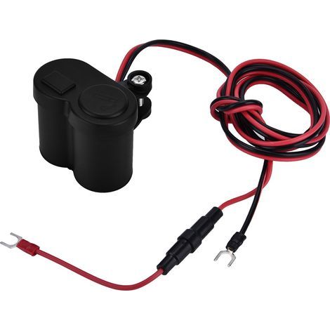 Motorcycle USB Charger, Durable High-End Practical Phone Charger for Motorcycles and Cars, Provides Mobile Phone Power Supply (1/5)
