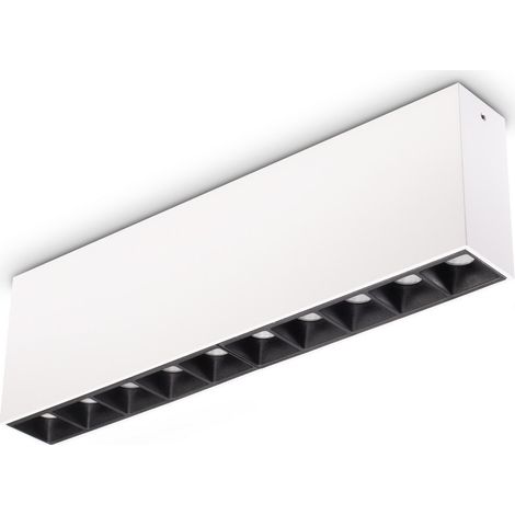 Ideal Lux LIKA Spot encastré en saillie blanc, 1 LED, 2450 lm, 3000 K