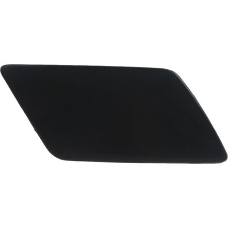 Front Bumper Headlight Washer Nozzle Protective Cap, High Quality Black ABS Spray Trim Cover, for Direct Replacement Front (Right) (1/5)