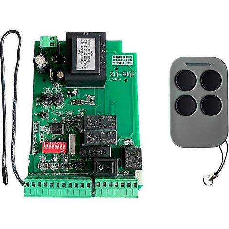 AC110 automatique sliding portail moteur commande planche avec télécommande pour ouvre access système (1/5)