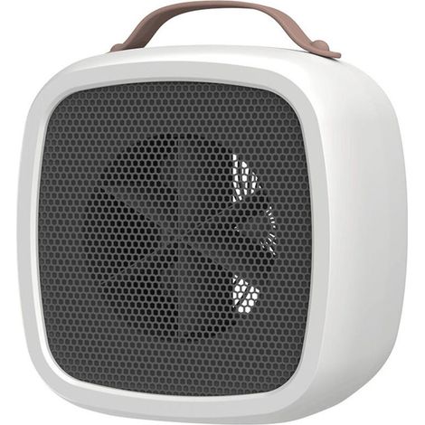 Petit radiateur soufflant portable – Économe en énergie – Matériaux résistants aux flammes – Fonctionnement silencieux – Pour espaces de travail