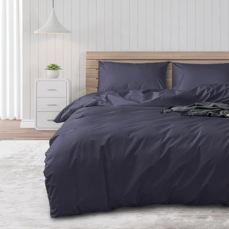 1 Housse De Couette Imperméable, Microfibre Douce, TPU Résistant, Pour Enfants Et Animaux, Bleu Marine (1/5)