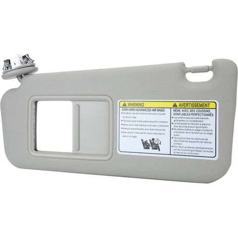 Pare-soleil gauche côté conducteur 74320-42501-B2 Compatible avec RAV4 2006-2009 gris (1/5)