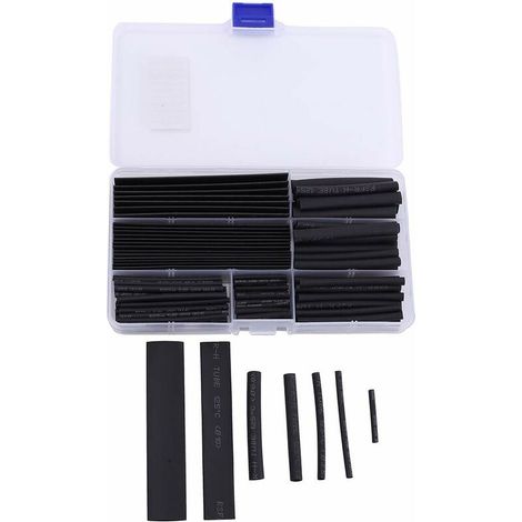VURAHOME - 150Pcs Tubes Thermorétractables, Tubes Thermorétractables Gaine de Fil Gaine de Câbles (1/5)