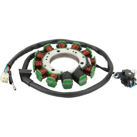 Bobine de stator de magnéto-alternateur pour moto 31120-HN1-000, compatible avec Honda TRX400 EX Sportrax 1999-2008 et TRX400X 2012-2014 (1/5)