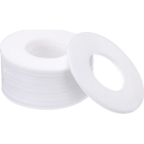 15 Pcs Rondelles Plates 68mm OD 32mm ID 3mm Épaisseur DN25 PTFE (1/5)