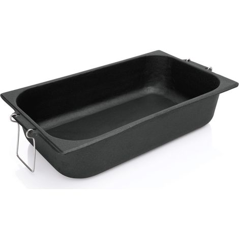 Plat à rôtir fonte GN 55 x 34 x 13,5 cm poignées rabattables - Was Germany (1/2)