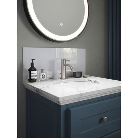 Pearl Glass Bathroom Splashback 250mm x 600mm x 4mm (1/5)