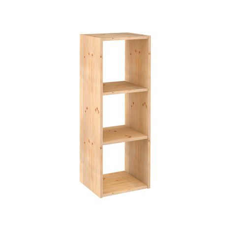 Estanteria modular dinamic 3 cubos 105,4 x 36,2 x 33 cm