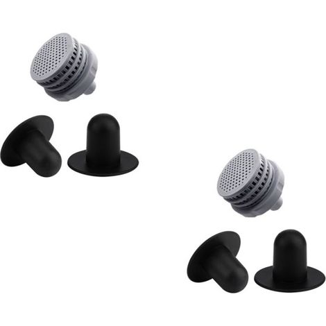 Kit di attrezzi per piscina - 2 filtri, 4 tappi - per piscine Intex e Bestway (1/5)