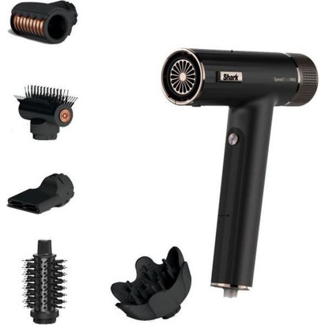 Seche Cheveux  - Shark - HD752EU - SpeedStyle Pro 5-en-1 - Diffuseur Defrizz Fast - 1750 W (1/5)