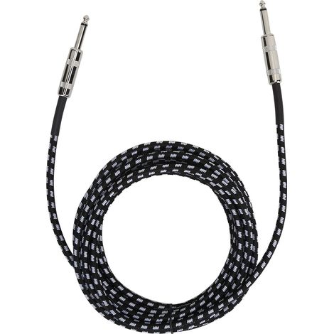 Câble Guitare 6.35mm Bas Bruit JORINDO 6m - Cord Instrument Musique 1/4 Pouce JD6206 (1/5)