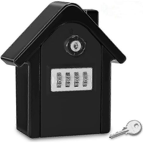 Cassetta di sicurezza a muro con codice digitale per chiavi di emergenza, cassetta di sicurezza grande (extra-large) per spazi esterni (pre-AquaForge) (1/5)