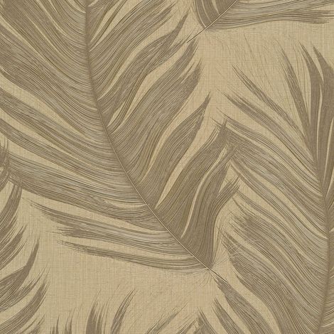 Vliestapete - AURORA - Gold Caramel Bäume Blätter Erismann - 1051630 (1/5)