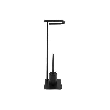 ANDREA HOUSE BA25151 Sop. Papel Escobilla Negro 20X20X78 - ref: BA25151