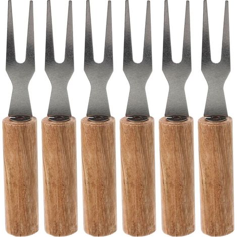 de fourchettes à maïs réutilisables pour barbecue - anti-brûlure Outils Lot 6 (1/5)